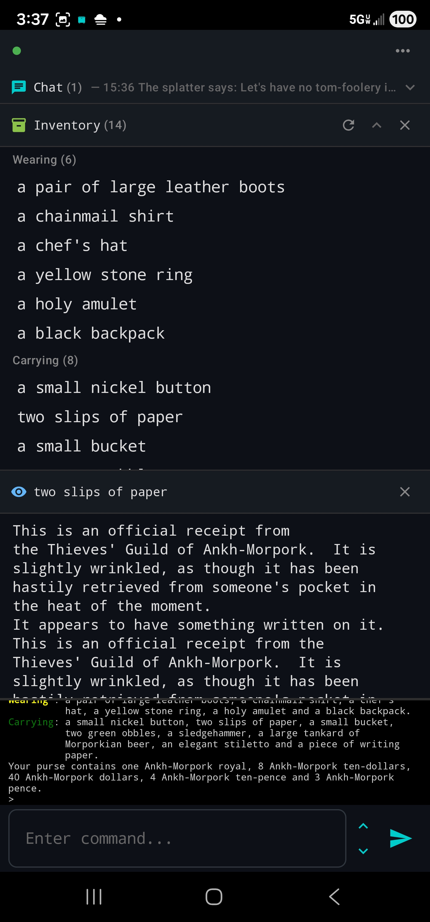 Luggage screenshot