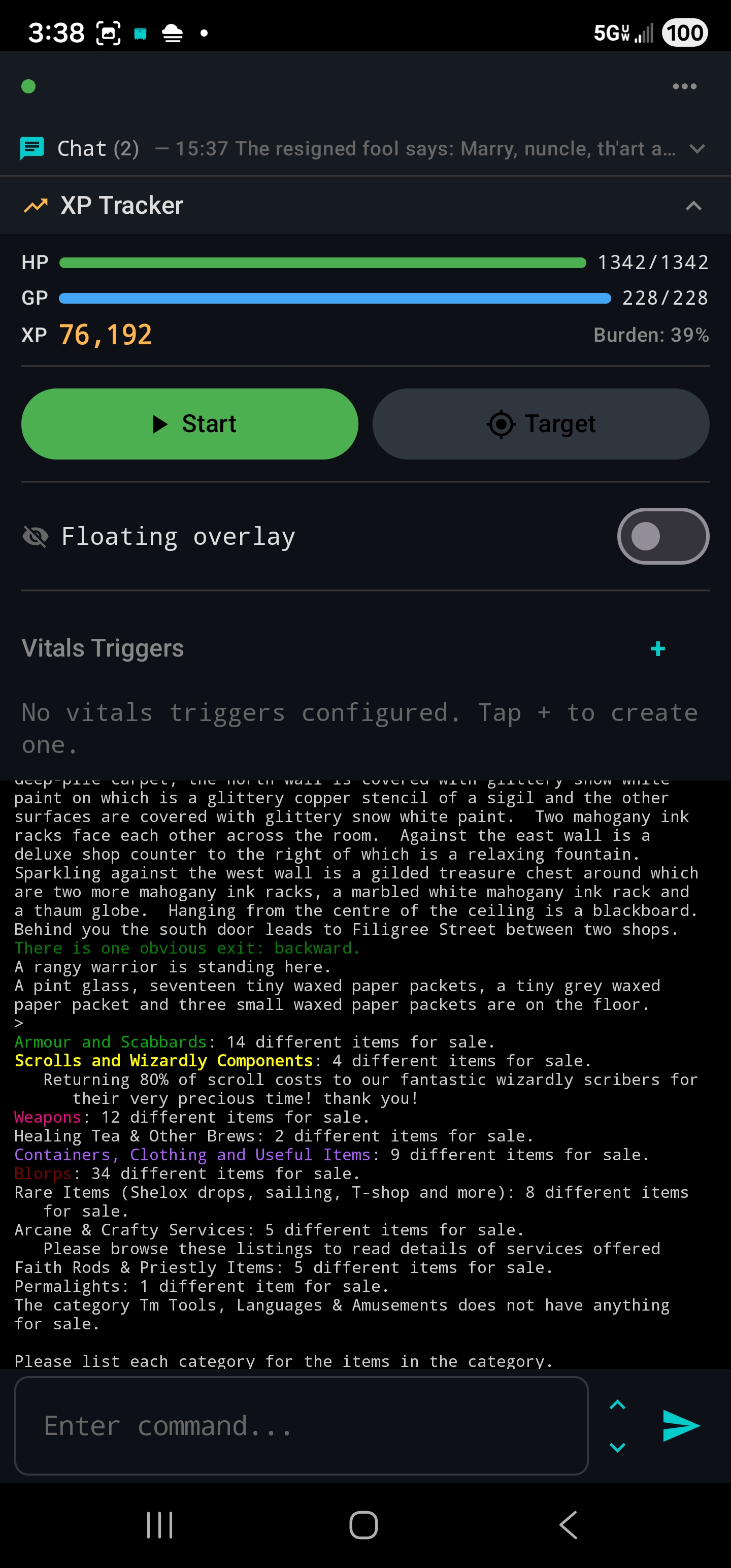 Luggage screenshot